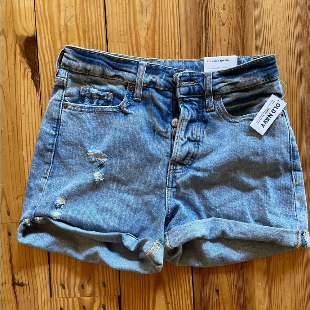 Old Navy high rise O.G. Straight shorts